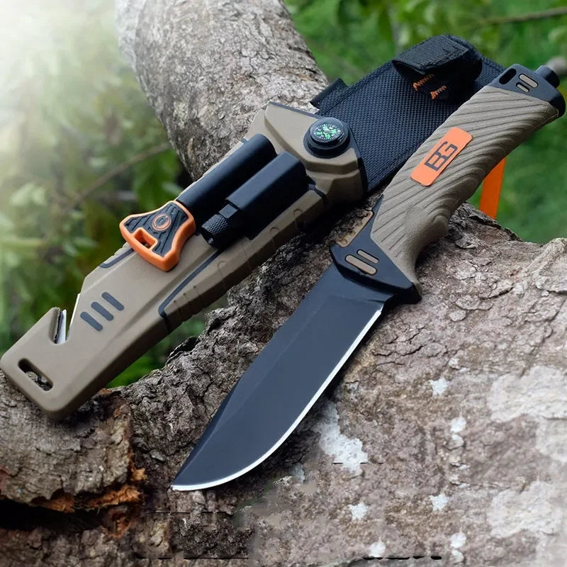 Military Edge Type Survival Knife Tool - Image 0