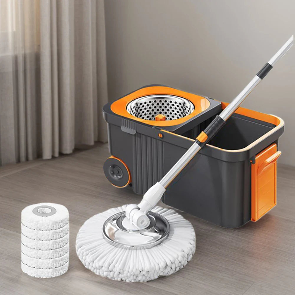 Ultra Dry Turbo Clean Microfiber Easy Cleaner Mop - Image 4