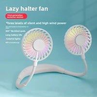 Adjustable Hands-Free Neck Cooling Fan - Image 6