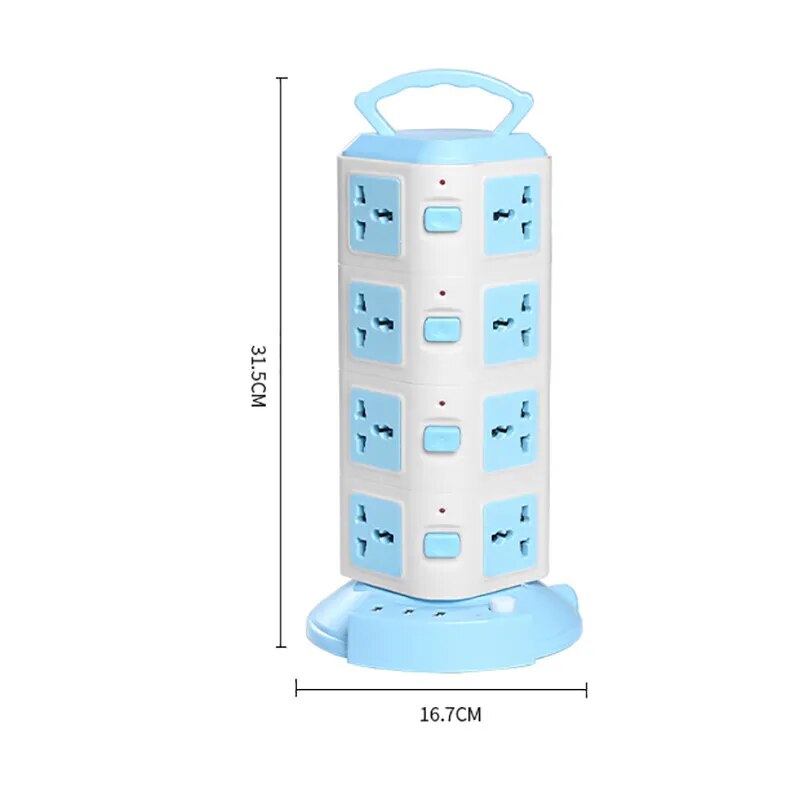 Tower Design Surge Protector Vertical Power Strip - Image 9