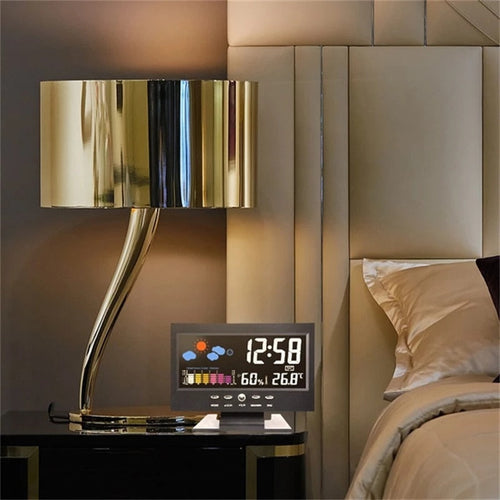 Alarm Pro LCD Weather Station Clock - Image 0