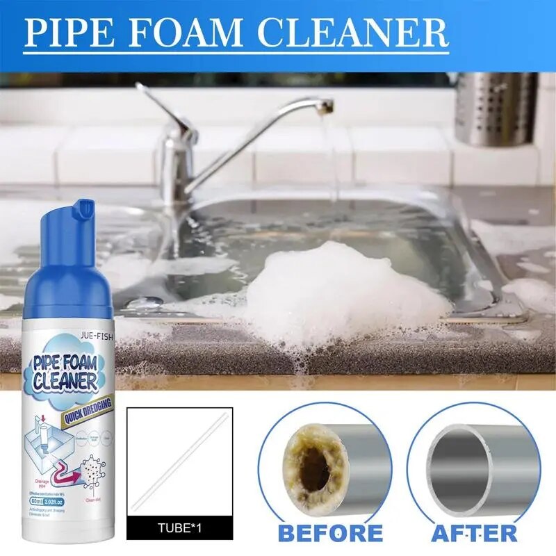 Kitchen Guard Multi-Purpose Pipe Foam Cleaner Spray - Image 2