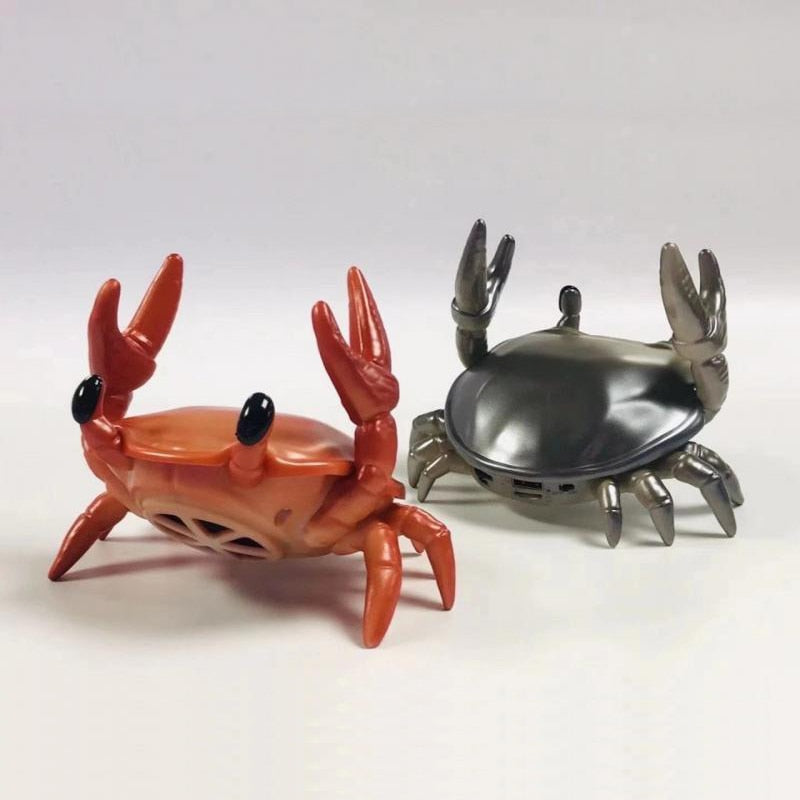 Creative Crab Phone Holder Wireless Bluetooth Mini Speaker