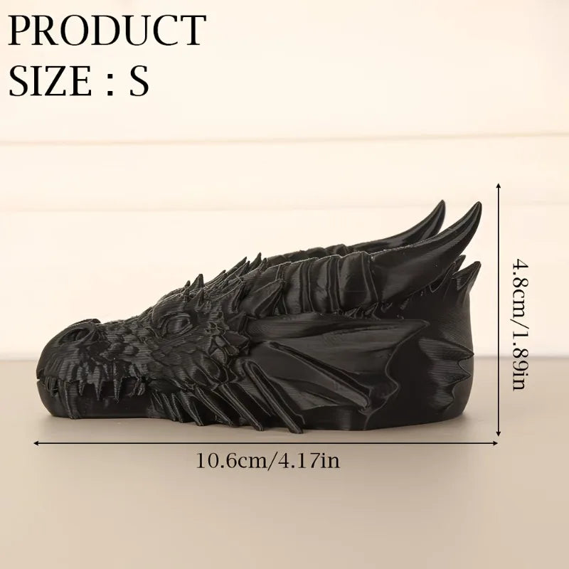 Gothic Dragon Head Catchall Storage Tray - Image 3