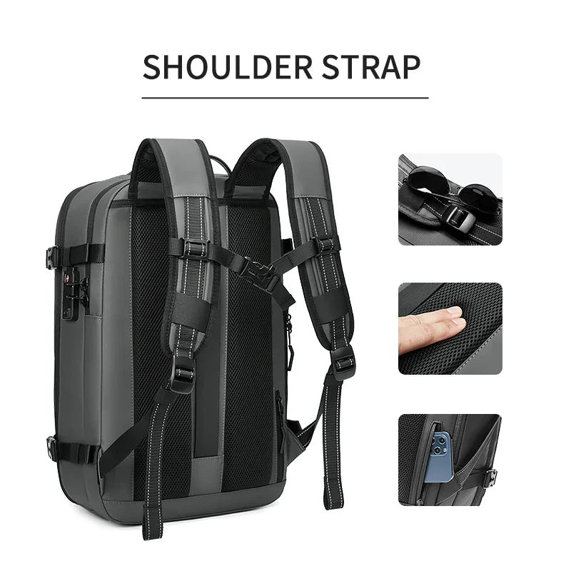 Ninja Trail Stealth Anti-Theft Travel Backpack - Image 5