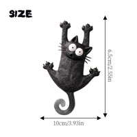 Hang In There Funny Cat Refrigerator Magnet - Image 4