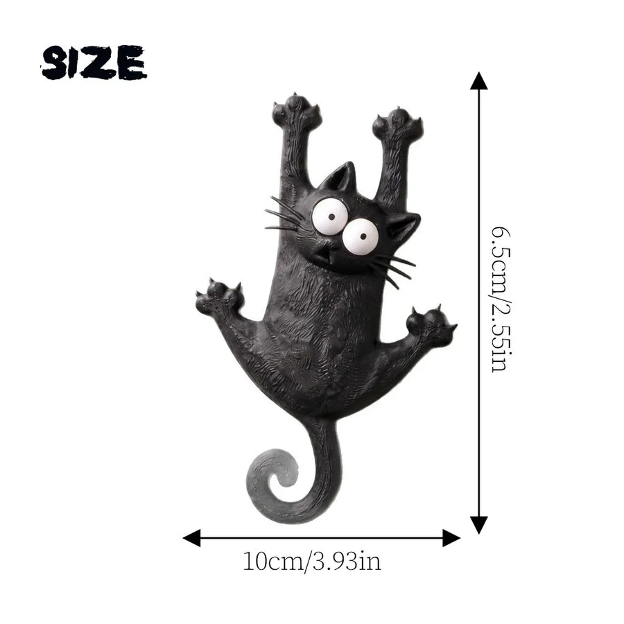 Hang In There Funny Cat Refrigerator Magnet - Image 4