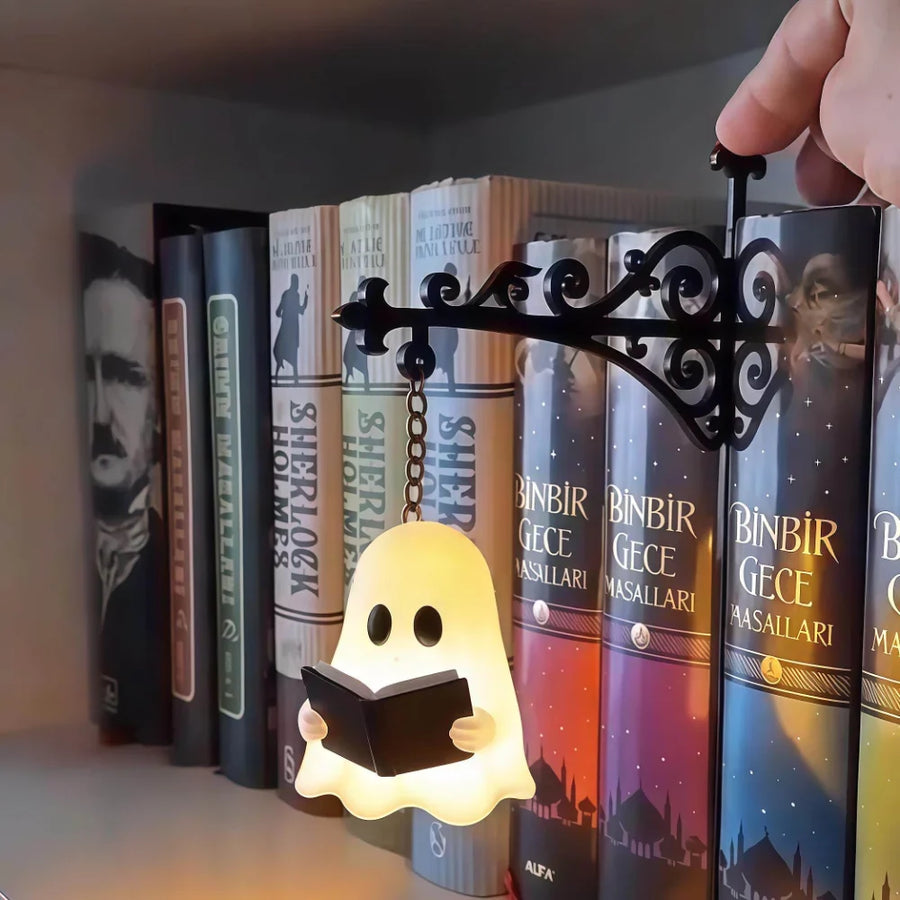 Book Lover Ghost Mini Night Lamp