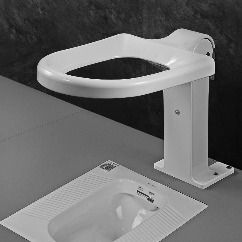 Comfortable Sit Foldable Easy Squat Toilet Seat Holder - Image 0