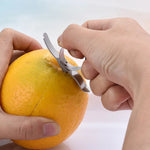 Stainless Steel Finger Easy Fruit Orange Peeler