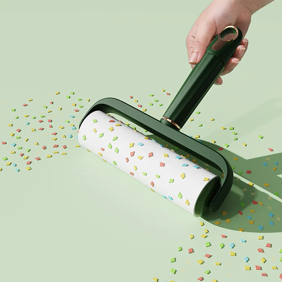 Wide Sticky Clean Paws Pet Hair Lint Roller - Image 0