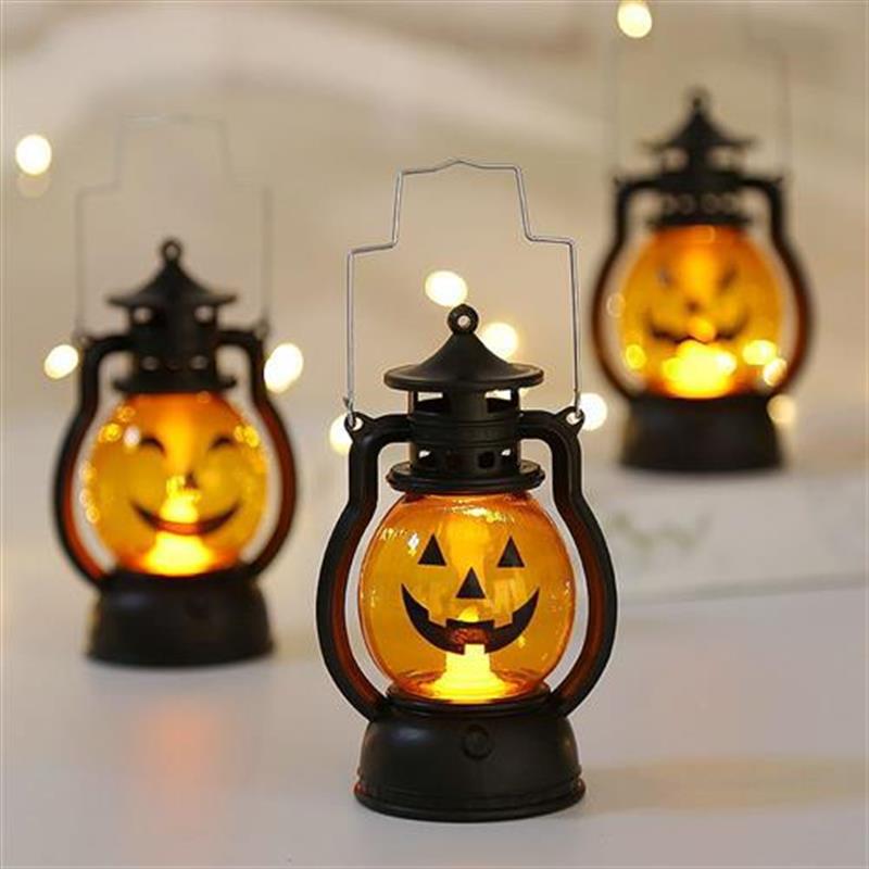 Mini Halloween Scary Pumpkin Hanging Lamp - Image 0