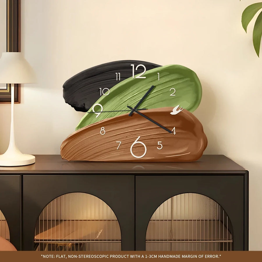 Time in Color Abstract Clock