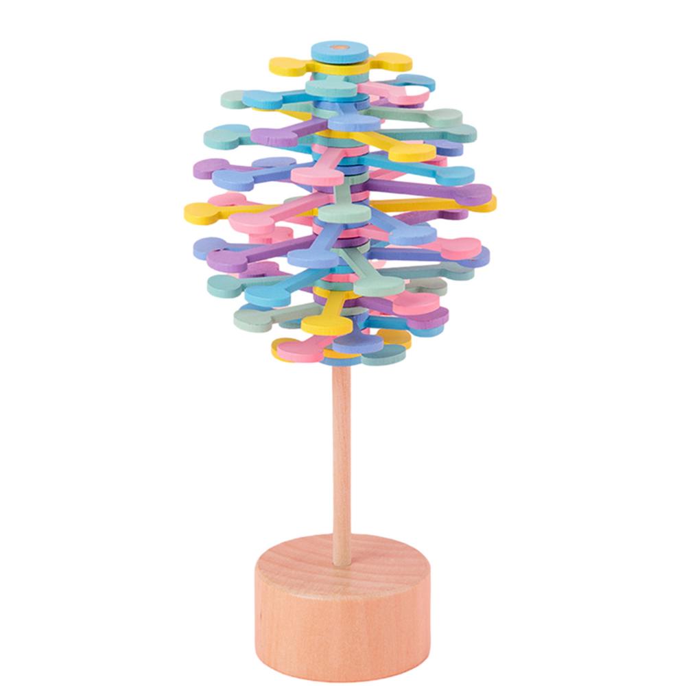 Rainbow Spiral Spin Anti-Stress Toy