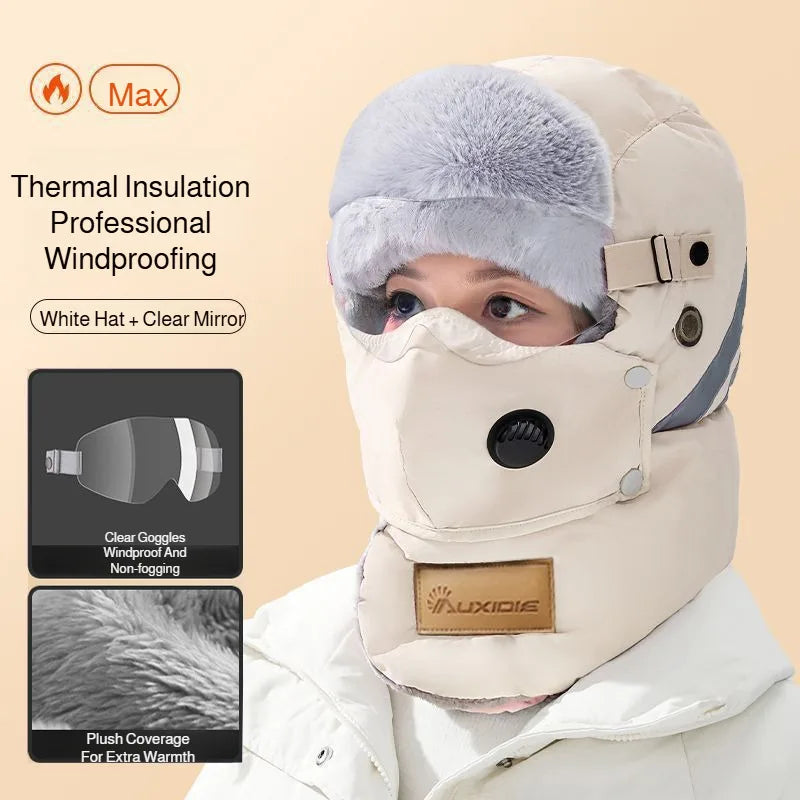Windproof Full-Face Thermal Winter Hat - Image 10