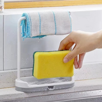 Kitchen Cloth Hanger Soap Dispenser - Image 2
