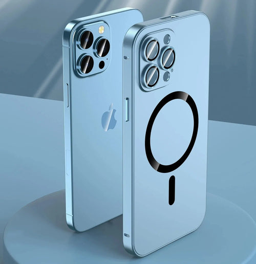 Magsafe Aluminum Frame Metal Bumper iPhone Case - Image 0