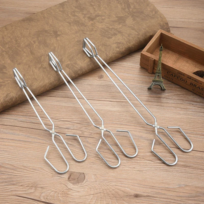 Extra Long Charcoal Clip Tongs - Image 0