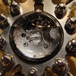 Robot spider Stainless Steel Mechanical Clock