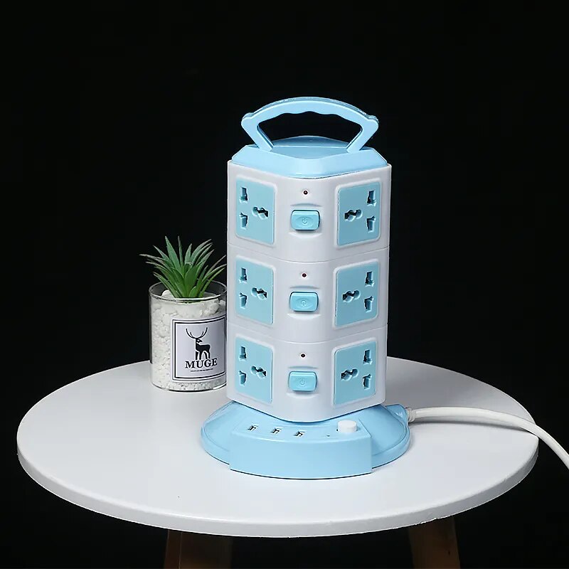 Tower Design Surge Protector Vertical Power Strip - Image 5