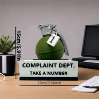 Passive-Aggressive Office Energy Desk Sign - Image 5