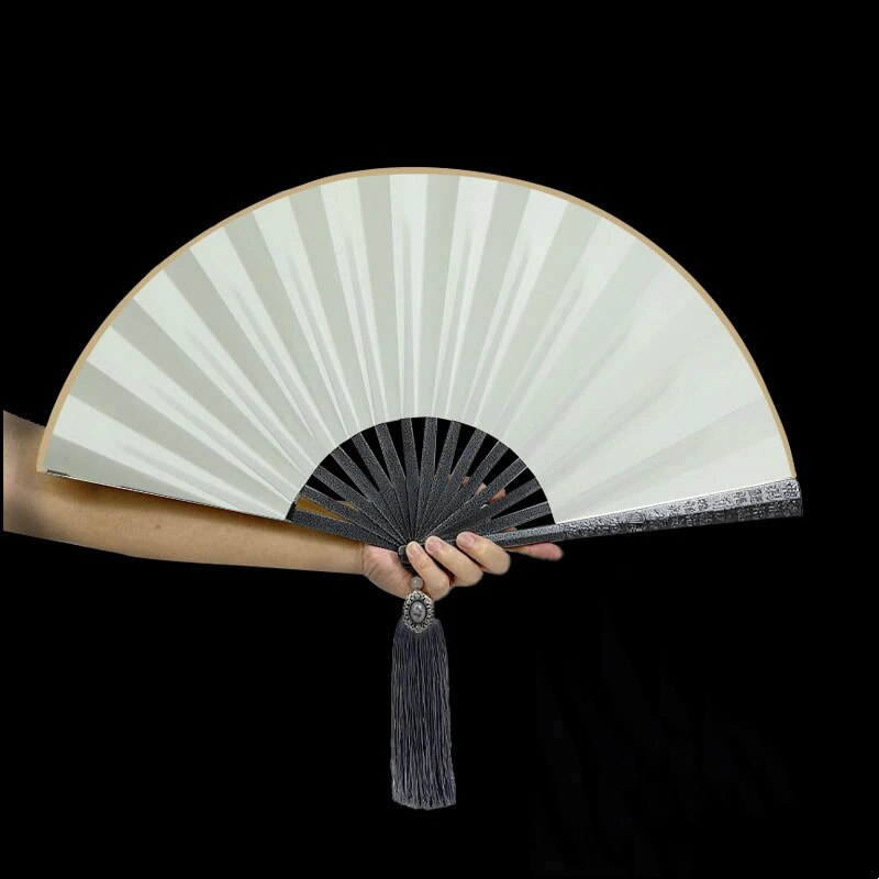 Tungsten Steel Alloy Self-Defense Folding Hand Fan - Image 7