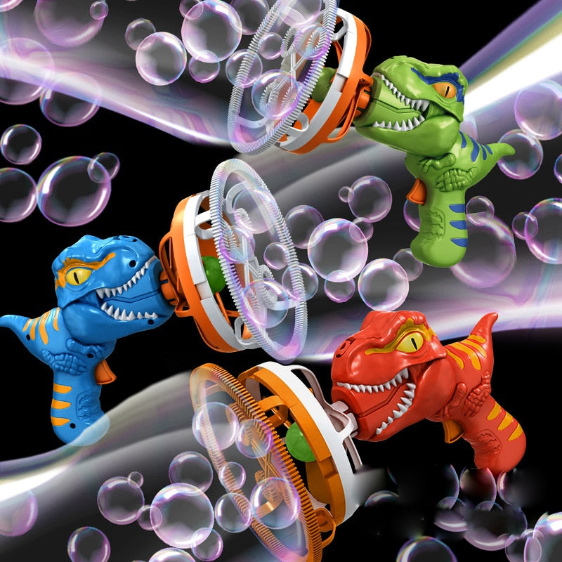 Kids Dinosaur Bubble Maker Machine - Image 0