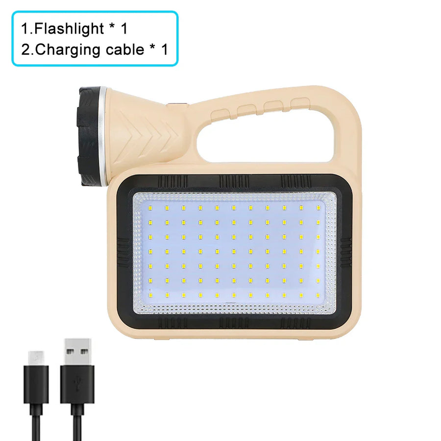Sun Glow Solar LED Camping Flashlight - Image 9