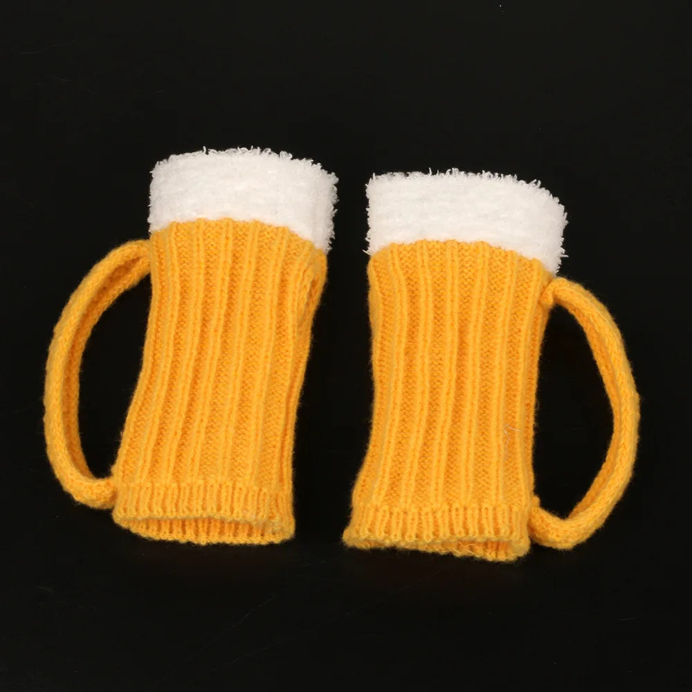 Bottoms Up Winter Fingerless Gloves - Image 2