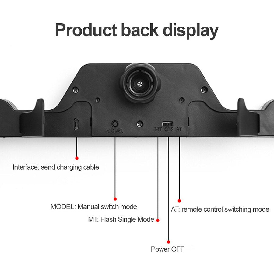 Foldable Solar Car Emergency Light - Image 4