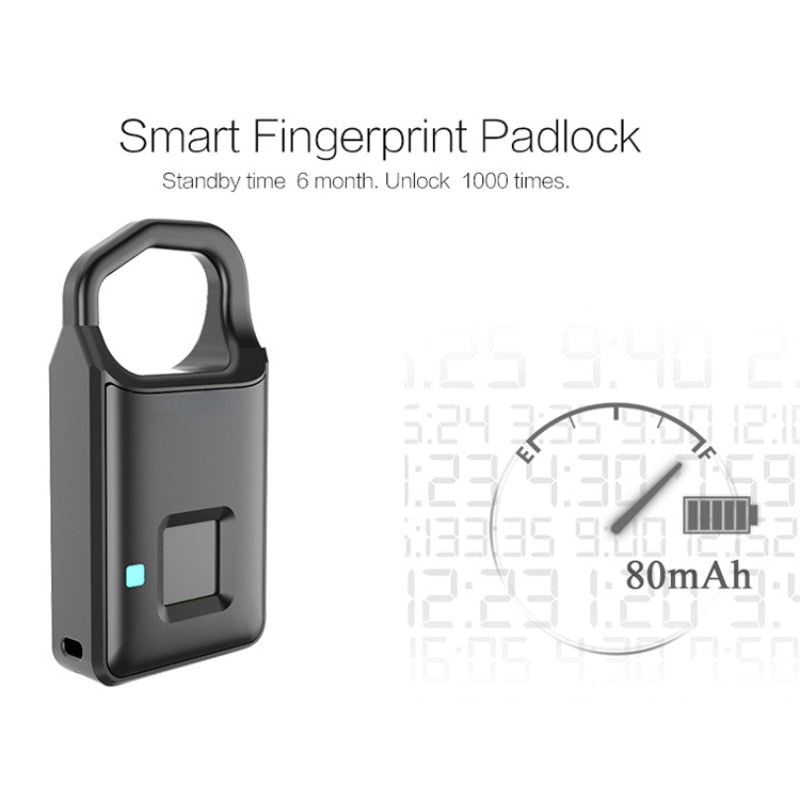 Touch Guard Smart Fingerprint Waterproof Secure Lock - Image 3