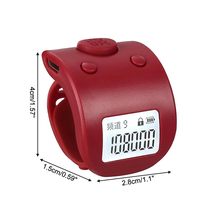 Mini Finger Digital Rechargeable Tally Counter - Image 1