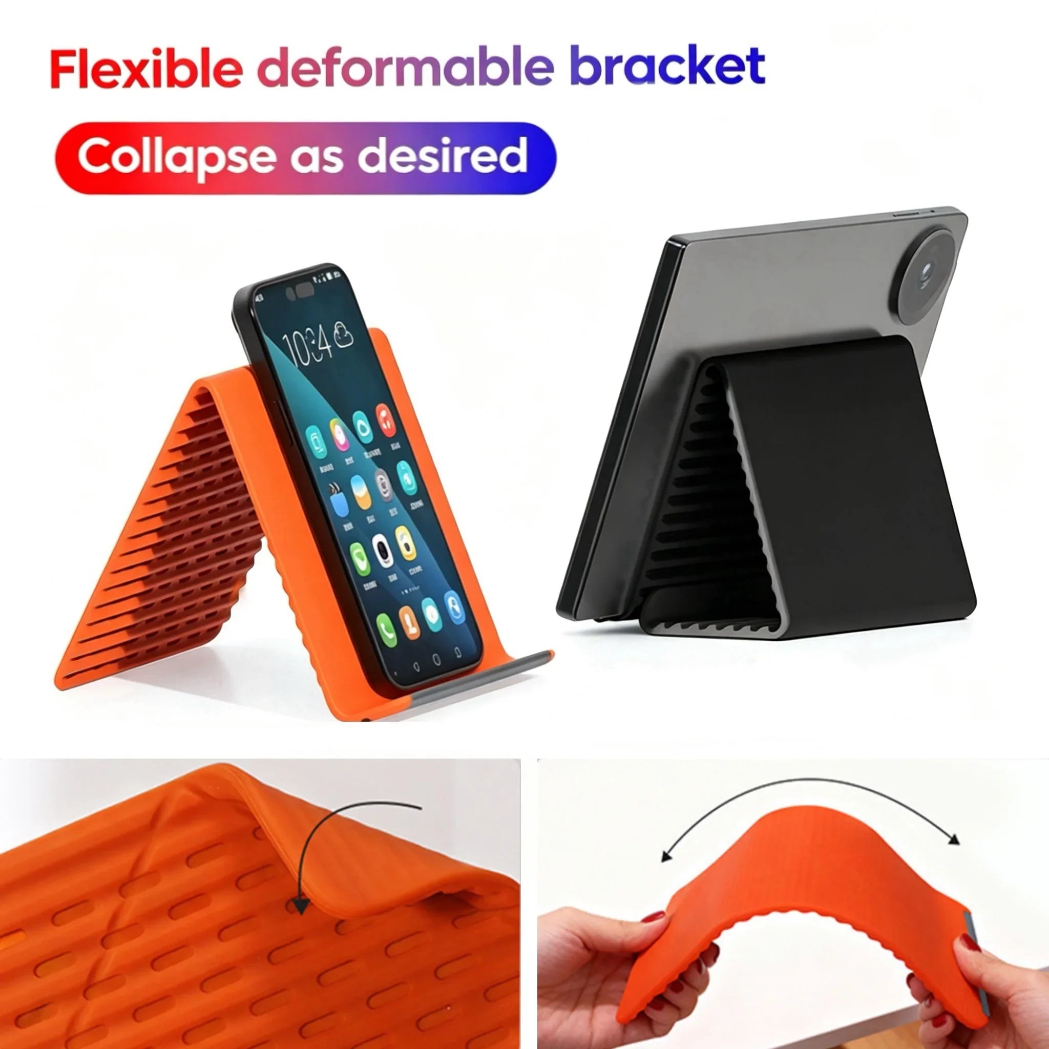 Flex Fold Silicone Multi-Angle Phone Stand - Image 4
