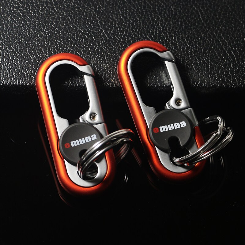 Steel Secure Double Ring Hook Keychain - Image 5