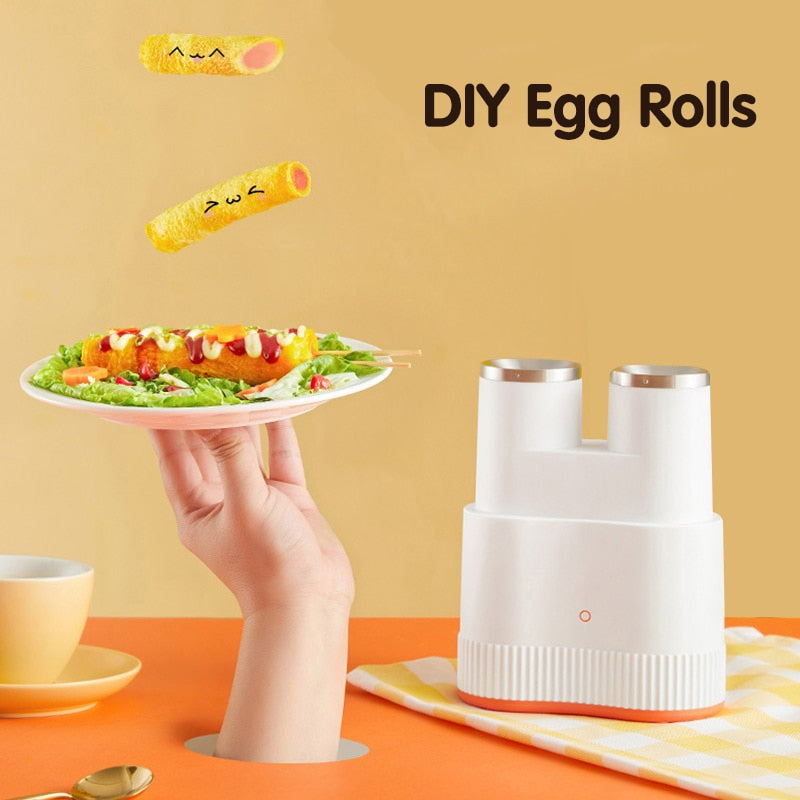 Double-tube Egg Roll Maker Cooking Tool · Mavigadget