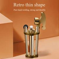 Old World Kerosene Brass Pocket Lighter - Image 6