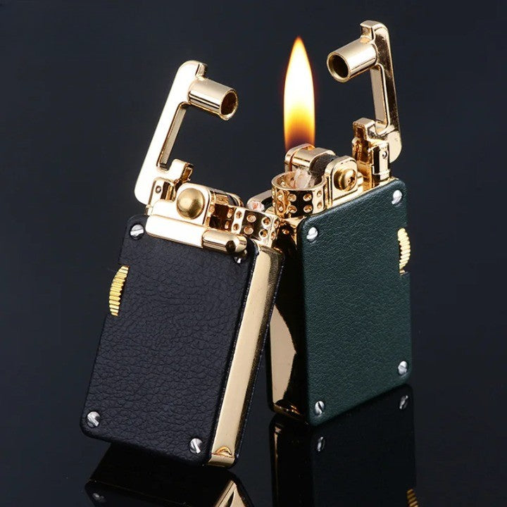 Premium Metal Gasoline Edge Kerosene Lighter - Image 4