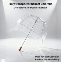 Never Wet Full Cover Bubble Umbrella - Image 7
