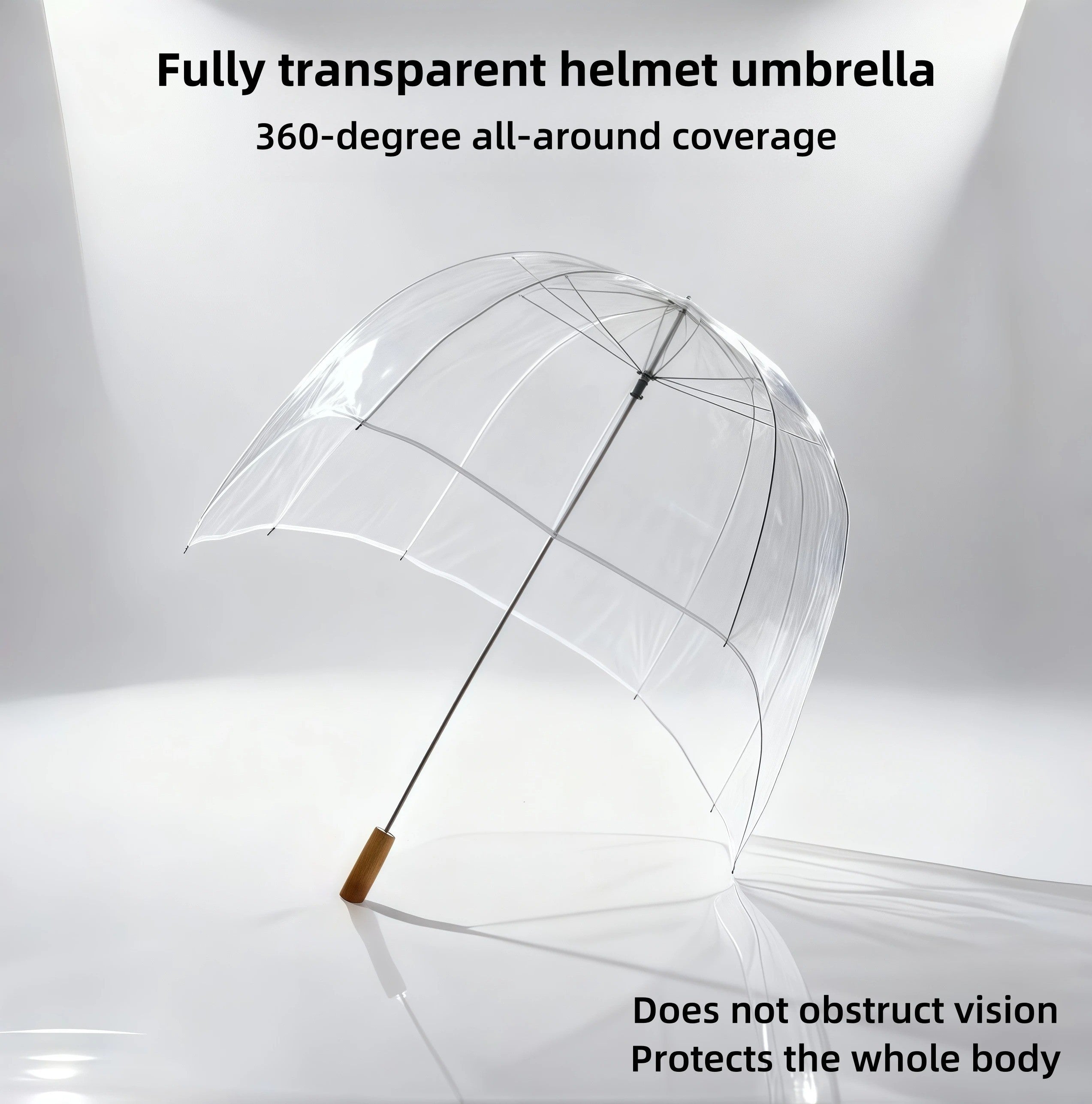 Never Wet Full Cover Bubble Umbrella - Image 7