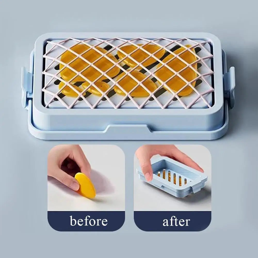 Elastic Mesh Non Slip Soap Case - Image 4