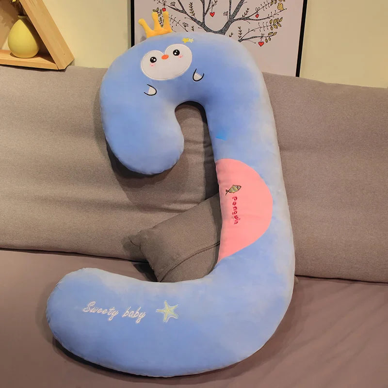 Oversized Cuddle Monster Snuggly Plush Pillow