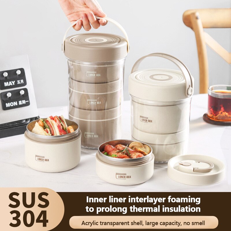 Stackable Leak-Proof Thermal Lunch Box - Image 3