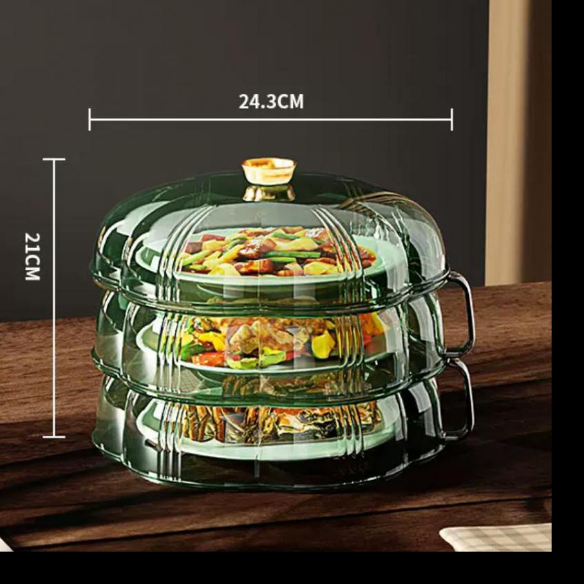 Heat Protector Stackable Food Cover - Image 8