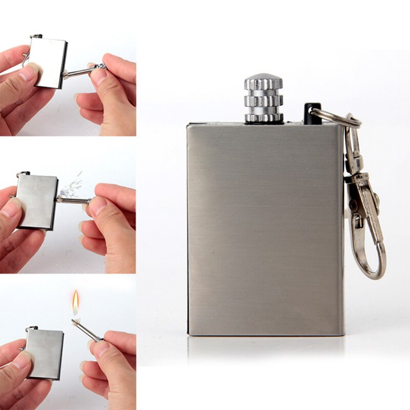 Permanent Fire Stainless Steel Match Lighter - Image 4