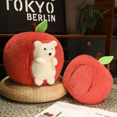Apple House Hedgehog Hide and Seek Plush Toy - Image 0