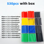 530Pcs Colored Insulated DIY Cable Fix Kit