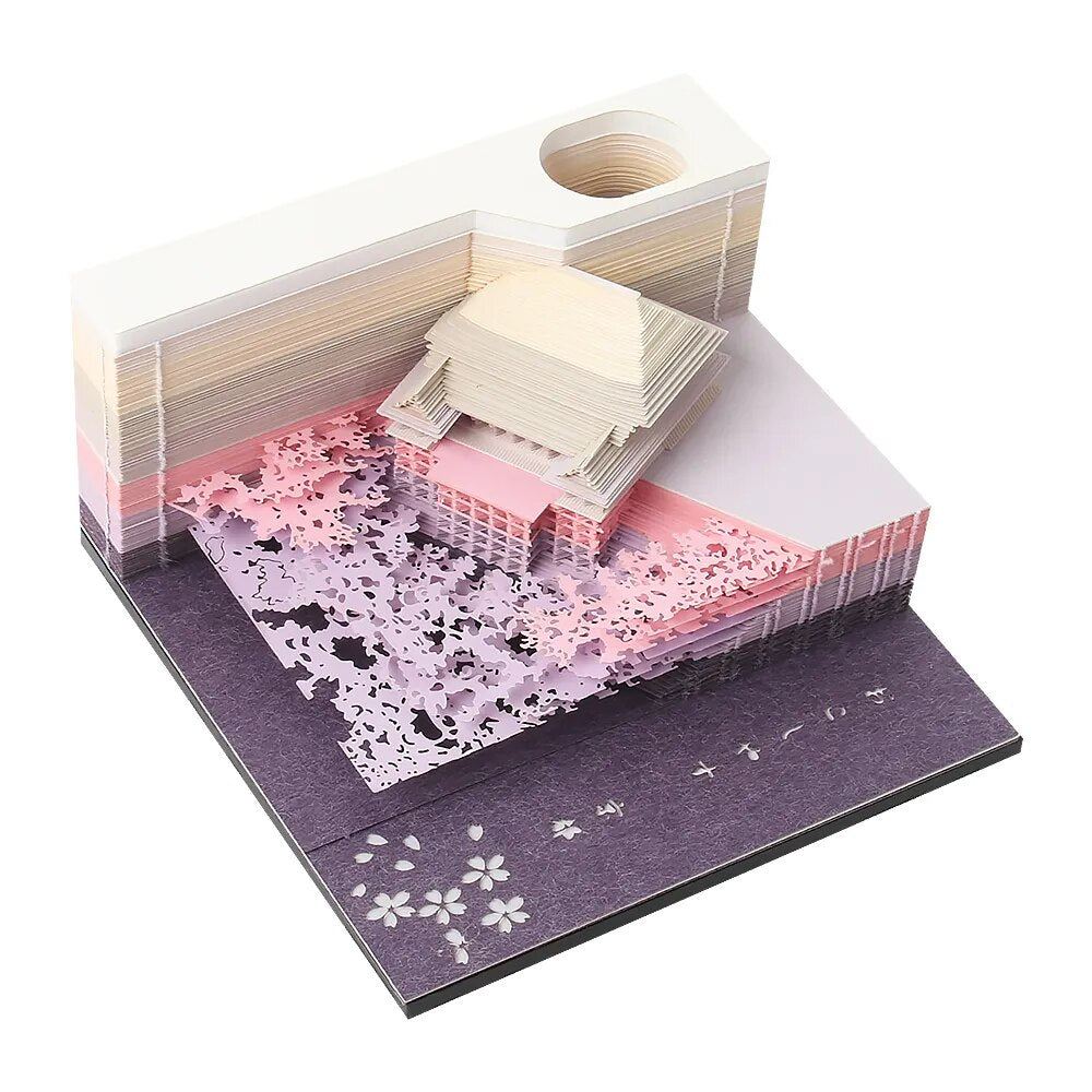 3D Illuminated Memo Pad