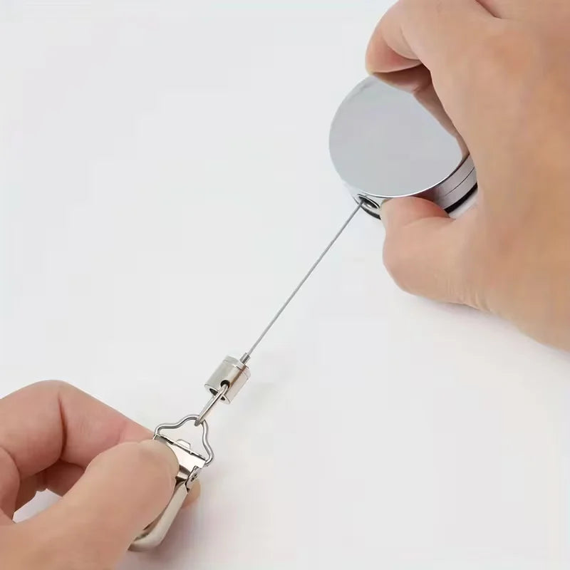 SnapBack Self-Retracting Bathroom Towel Hook - Image 2