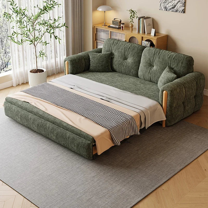 Modular Space-Saving Integrated Table Sofa Bed - Image 1
