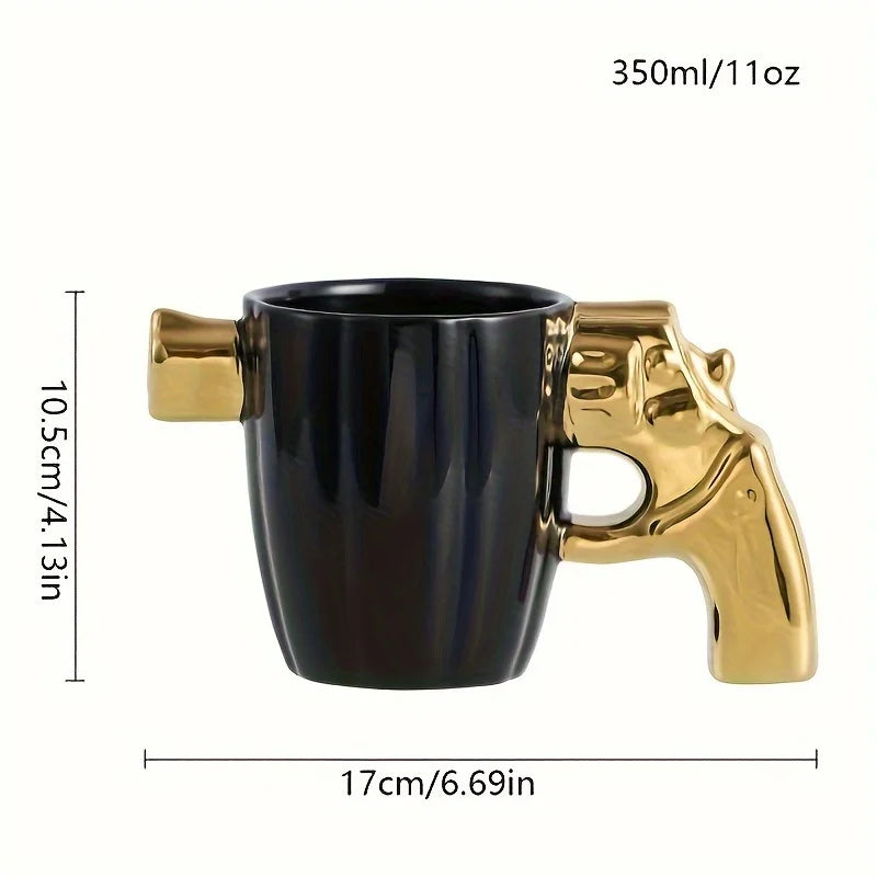 Revolver Grip Coffee Mug - Image 5